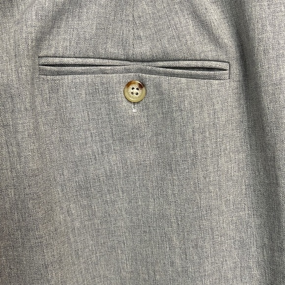 Ralph Lauren Wool Blend Trousers Grey - Picture 5 of 6